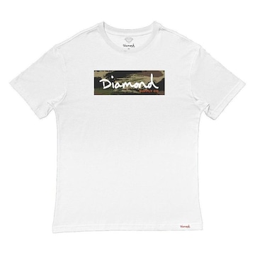 Camiseta Diamond Special Forces Box Logo - Masculina