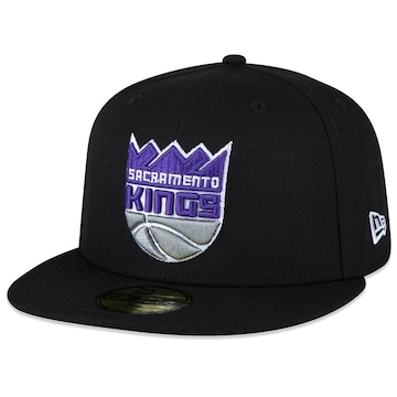 Boné Aba Reta New Era 59Fifty Aba Reta NBA SACRAMENTO KINGS Aba Reta Fitted New Era