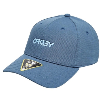 Boné Aba Curva Oakley 6 Panel Stretch Metallic Hat - Fechado - Adulto