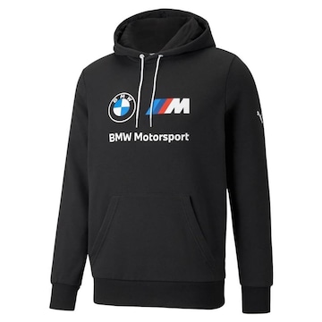 Blusa de Moletom Puma Masculina com Capuz BMW Essentials Fleece