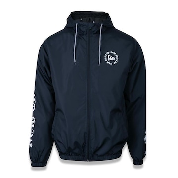 Jaqueta com Capuz New Era Corta Vento Windbreaker Street - Masculina