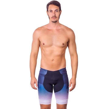 Bermuda de Triathlon Kauna Elite Smooth Proteção UV50+ - Masculina