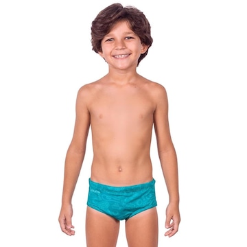 Sunga Kauna Crazy Sea Proteção UV50+ - Infantil