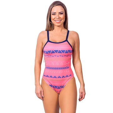 Maiô Kauna Tribal Proteção UV50+ - Feminino