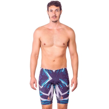 Bermuda de Natação Kauna Big Bang Proteção UV50+ - Masculina