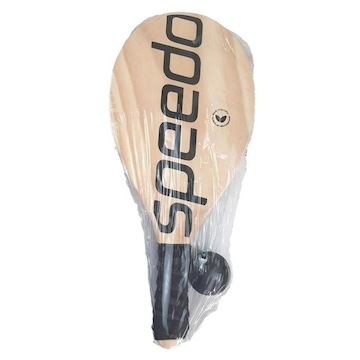 Kit de Frescobol Speedo com 2 Raquetes + Bolinha Popular Racket