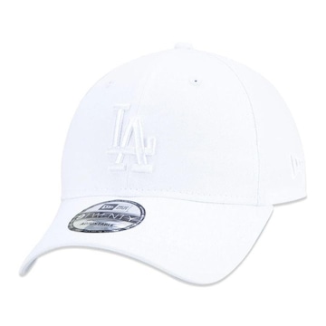 Boné Aba Curva New Era Los Angeles Dodgers 920 ST Permanente Branco - Strapback - Adulto