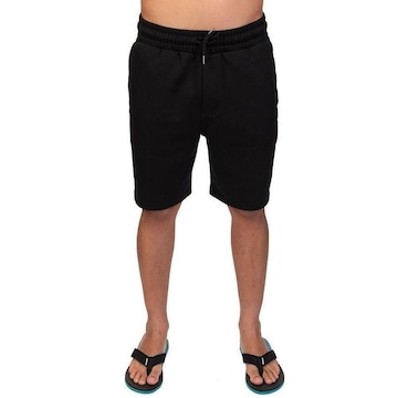 Bermuda Quiksilver Moletom Checker Sig - Masculina