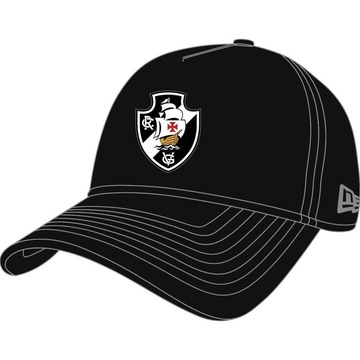 Boné Aba Curva New Era 9Forty A-Frame Futebol Vasco da Gama - Snapback - Adulto