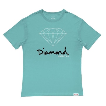 Camiseta Diamond Og Sign Tee Oversize - Masculina