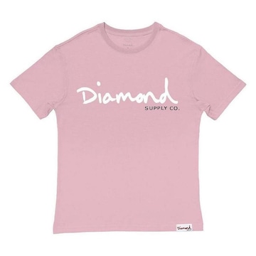 Camiseta Diamond Og Script Tee - Masculina