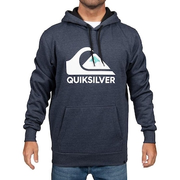 Blusão de Moletom com Capuz Quiksilver Full Logo - Masculino