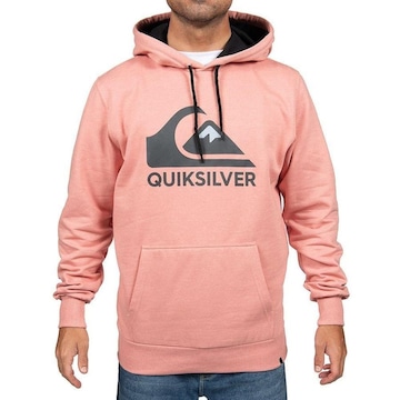 Blusão de Moletom com Capuz Quiksilver Full Logo - Masculino