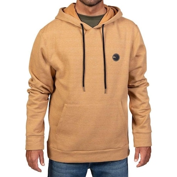 Blusão de Moletom com Capuz Quiksilver Patch Round - Masculino