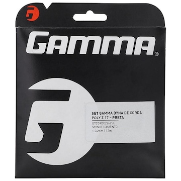 Corda Gamma Dyna Poly Z 17L 1.24mm - Set Individual