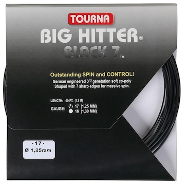 Corda Tourna Big Hitter 7 17L 1.25mm Set Individual