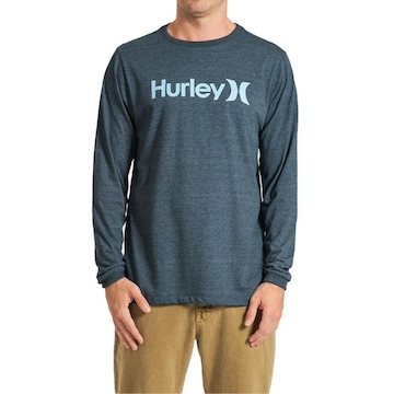 Camiseta Manga Longa Hurley O&O Solid - Masculina