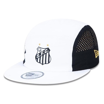 Boné Aba Reta New Era Camper Futebol Santos - Strapback - Adulto