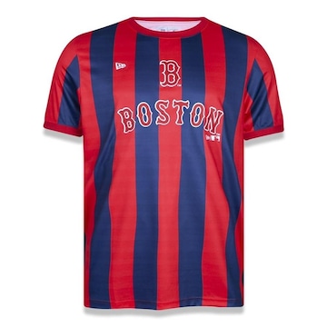 Camiseta New Era Boston Red Sox MLB Soccer Style - Masculino