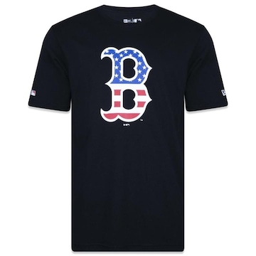 Camiseta New Era Boston Red Sox Core USA - Masculina