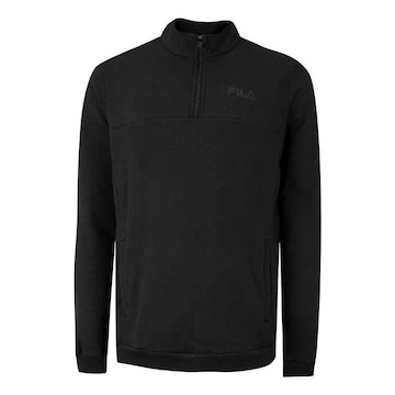 Blusão de Moletom sem Capuz Fila Comfort Zip - Masculino