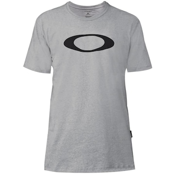 Camiseta Oakley O Ellipse Tee Heather Grey - Masculina