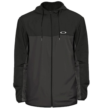 Jaqueta Oakley Windbreaker Blocked Jacket Blackout - Masculina