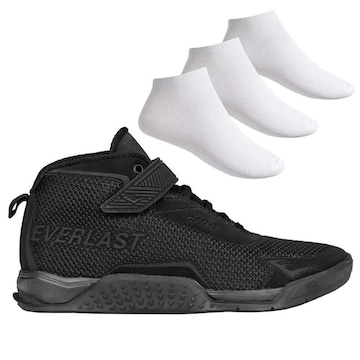 Kit Tênis Everlast Cave HI - Masculino + 3 Pares de Meias