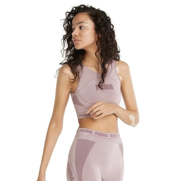 Top Puma Evoknit Crop - Feminino