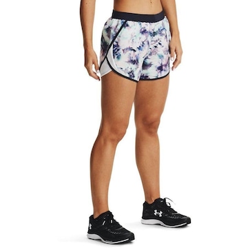 Shorts Under Armour Fly By 2.0 Printed - Feminino