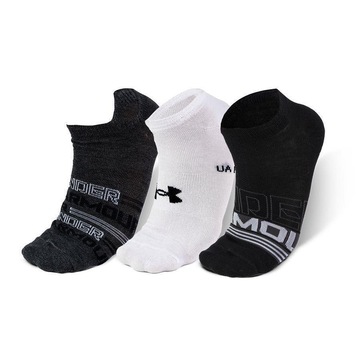 Kit de Meias Under Armour Cano Curto Essentials NS com 3 Pares - Adulto