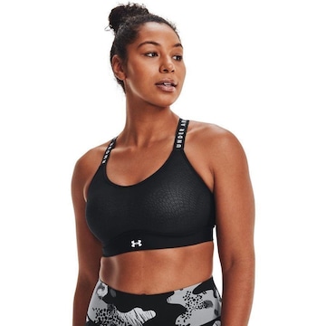 Top Fitness com Bojo Under Armour Média Sustentação Infinity Mid Bra - Adulto