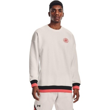 Blusão de Moletom Under Armour Rival Fleece Amp Crew - Masculino