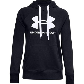 Blusa de Moletom Under Armour Feminina com Capuz Rival Fleece Log