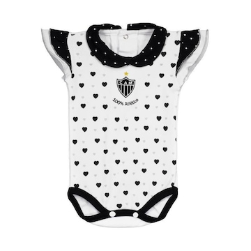 Body do Atlético Mineiro Reve Dor Heart - Infantil