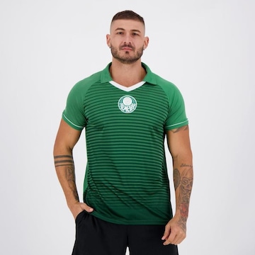 Camisa Polo Palmeiras Futfanatics Basic - Masculina