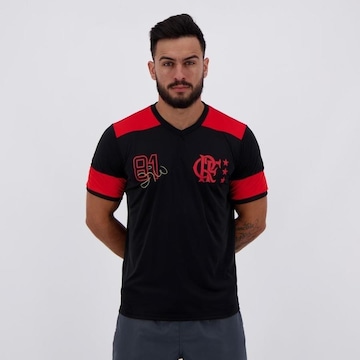 Camiseta do Flamengo Zico Retrô - Masculina