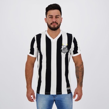 Camisa do Santos Retrô 1984 Listrada - Masculina