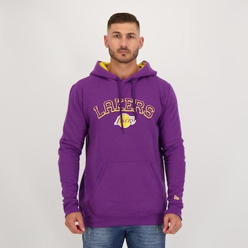 Blusão Com Capuz New Era NBA Los Angeles Lakers - Masculino