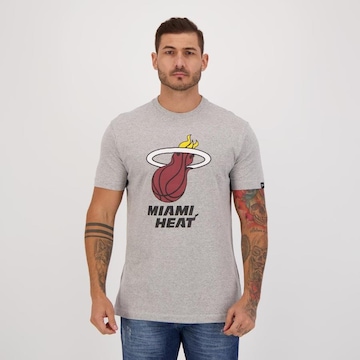 Camiseta New Era NBA Miami Heat 1988 - Masculina