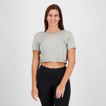 Camiseta Cropped Area Plural - Feminina