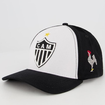 Boné Aba Curva Atlético Mineiro Escudo - Snapback - Adulto