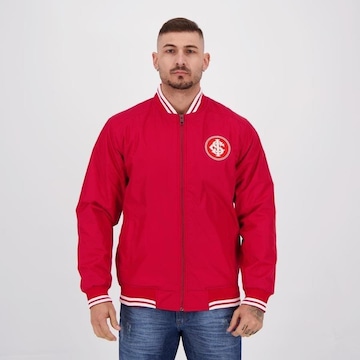 Jaqueta do Internacional FutFanatics Bomber S. C. - Masculina