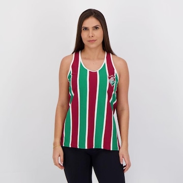 Camiseta Regata Fluminense Futfanatics Bit - Feminina