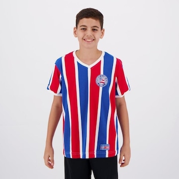 Camisa do Bahia Retrô 1988 Listrada - Infantil