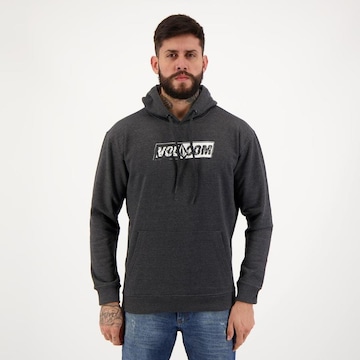 Blusão de Moletom com Capuz Volcom Stone Split - Masculino