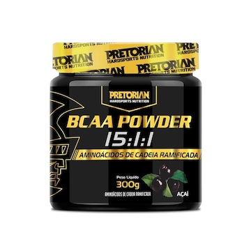 BCAA Powder Pretorian  15:1:1 - Açaí - 300g