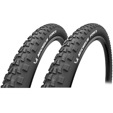 Par de Pneus Aro 29 Mtb Michelin Force 29 X 2.35 com Arame