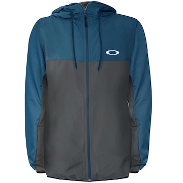 Jaqueta com Capuz Oakley Windbreaker Blocked Jacket - Masculino