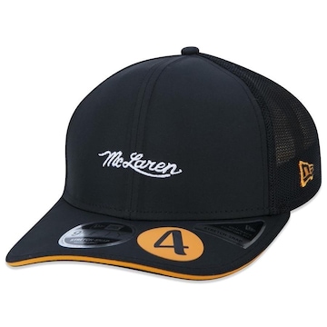 Boné Aba Curva New Era 9Fifty Mclaren F1 Team GP Monaco Lando Norris - Stretch Snap - Adulto